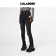 商场同款 LALABOBO流行春夏牛仔裤 女原创新款 潮牌百搭铅笔裤 子