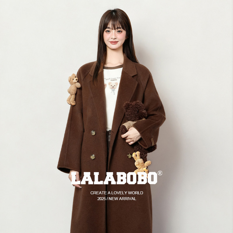 LALABOBO小熊玩偶大衣