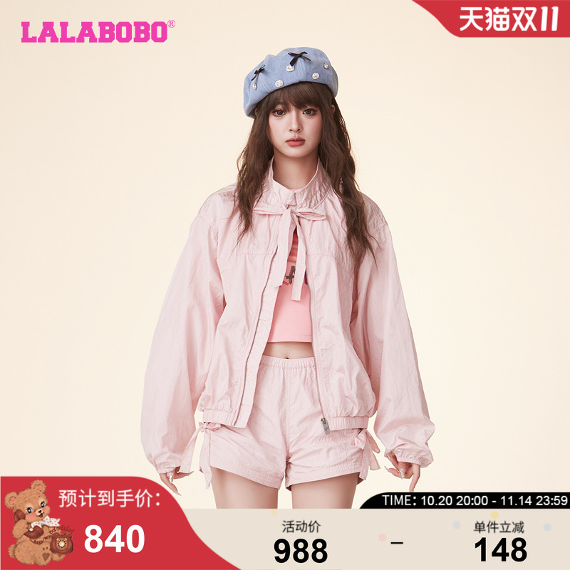LALABOBO爱甜美风夹克外套|
