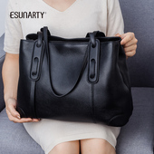 真皮女包托特包女2024款 时尚 大包头层牛皮大容量包包质感单肩包