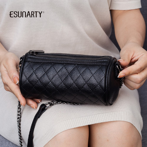 esunarty斜挎包车缝线