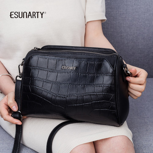 esunarty斜挎包车缝线