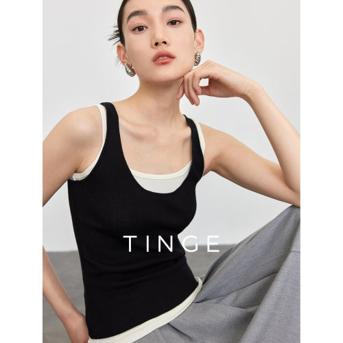 TINGECleanFit风时髦针织背心