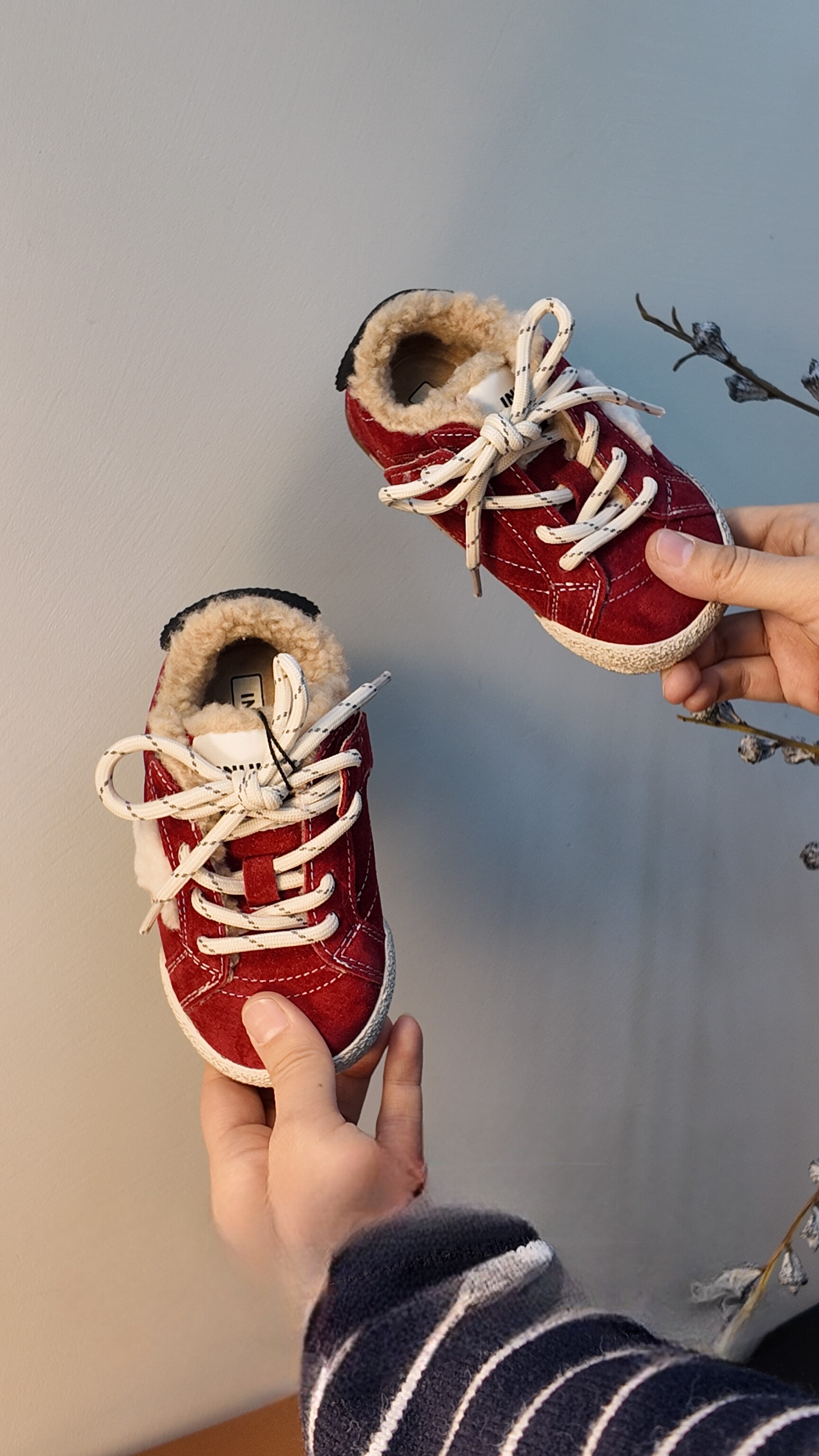 2025秋冬新款inuu二棉运动鞋 休闲鞋