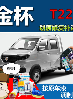 金杯T22S汽车银色补漆笔划痕修复神器可喷漆2020款蓝色红色原厂漆