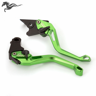 适用川崎KLX150D KLX230 Z400 改装配件刹车牛角手把手柄离合拉杆