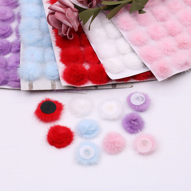 10个3cm水貂毛盘扣diy古风发饰材料花心装饰毛毛球发夹饰品配件,饰品/流行首饰/时尚饰品新,其他DIY饰品配件,淘宝优惠券,粉丝福利购,淘宝优惠卷