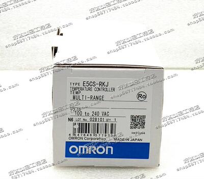 原装正品 (日本进口)  温控器E5CS-RKJ E5CS-QKJ 100-240VAC 现货