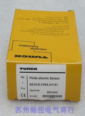 *现货销售*全新图尔克TURCK传感器 BS18-B-CP6X-H1141 现货