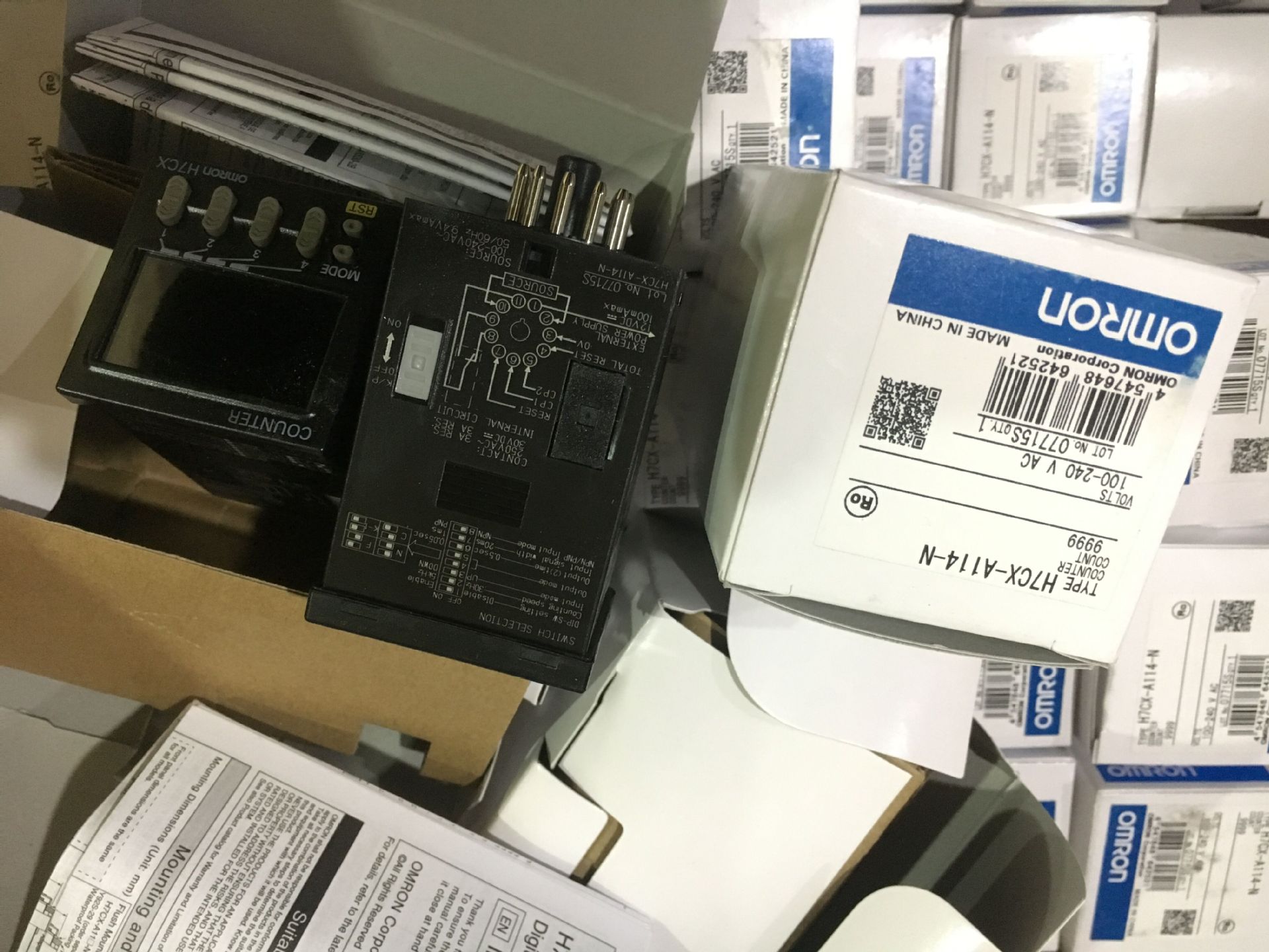 OMRON计数器H7CX-AWD1/R11D1/A4WSD/A114/AW/A4/A4D/AD/ASD-N