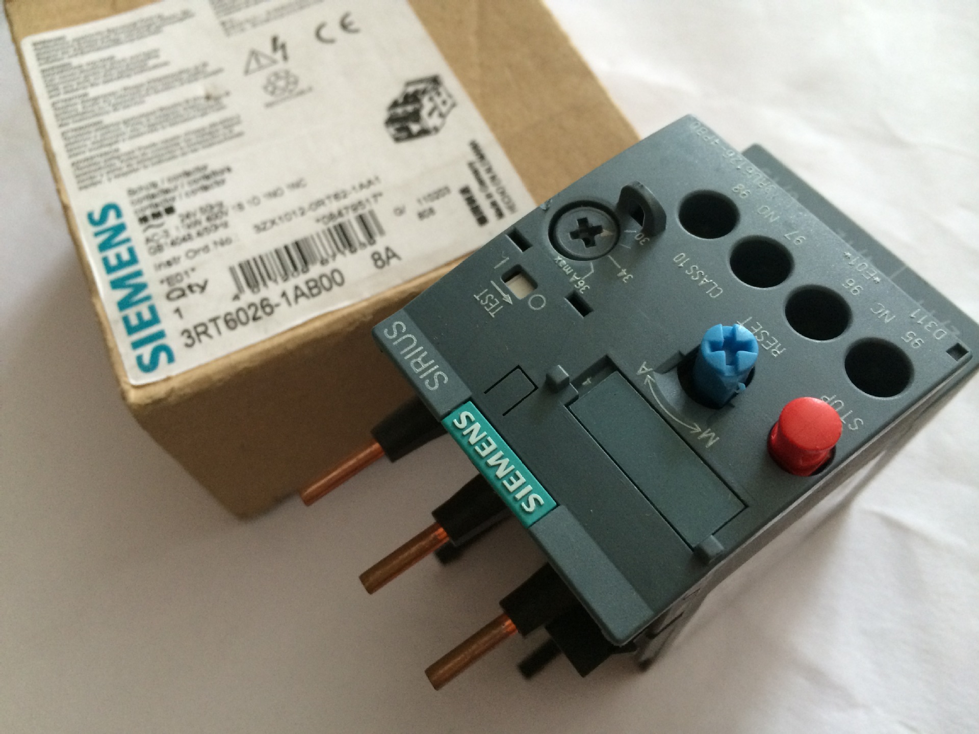 原装全新西门子接触器3RT6026-1AB00 现货供应