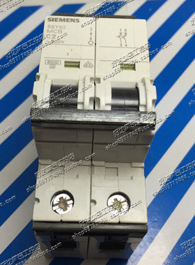 原装正品 西门子(上海) 断路器 5SY6202-7 2P 2A 空气开关 现货