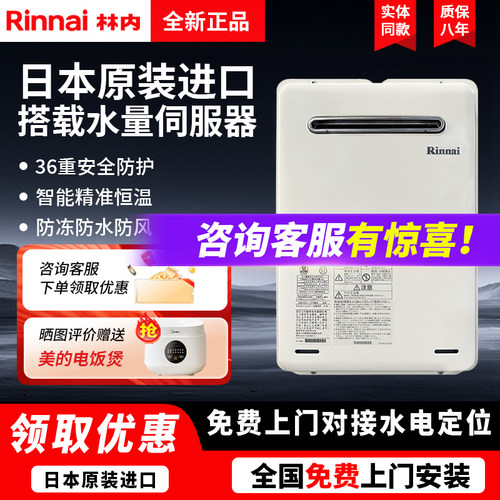 Rinnai/林内进口室外防冻热水器
