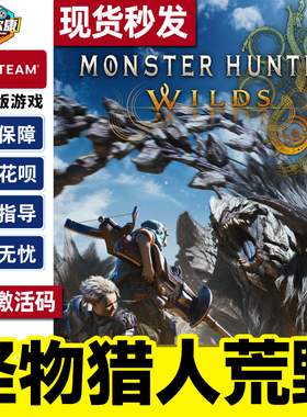 Steam 怪物猎人荒野 Monster Hunter Wilds 国区激活码CDKey PC中文正版游戏