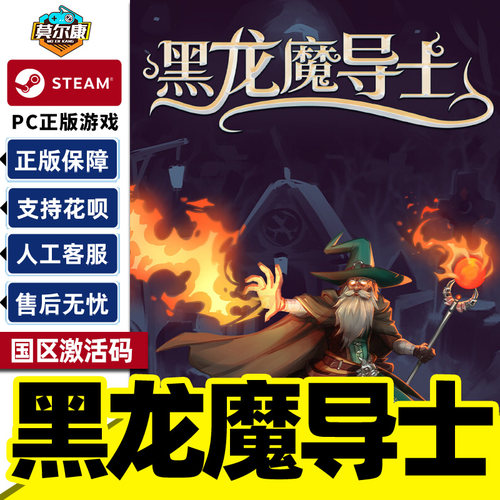 steam 黑龙魔导士 Black Dragon Mage国区激活码CDKey PC正版游戏