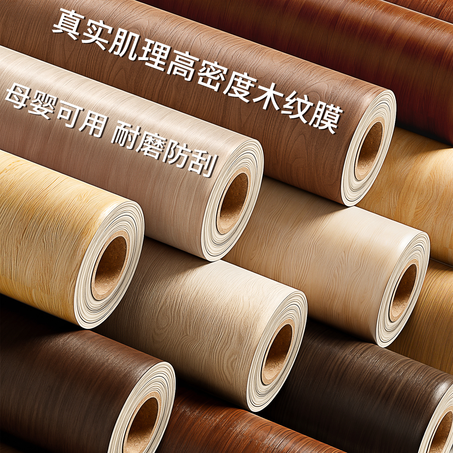 木纹贴纸自粘仿木加厚家具翻新膜