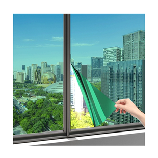 汽车同款窗户太阳膜阳台遮阳隔热膜玻璃门窗花防晒贴纸全遮光防窥