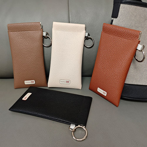 高颜值眼镜袋自动闭合便携墨镜包