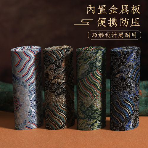 国风近视眼镜盒高颜值老花镜盒子