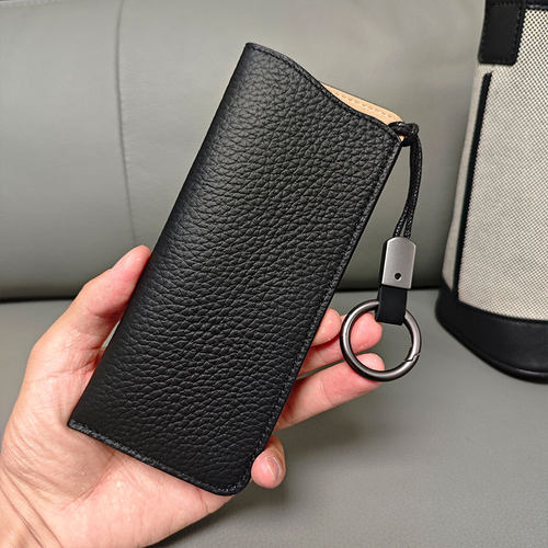 真皮眼镜袋便携太阳镜墨镜挂包