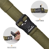 Тактическая магнитная пряжка, дорожный ремень подходит для мужчин и женщин, спортивные штаны для отдыха, нейлоновые брендовые джинсы