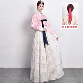 韩服女士韩国传统服饰宫廷结婚朝鲜民族表演舞台舞蹈演出古装 套装