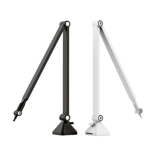 桌面悬臂麦克风支架电容麦夹固定架子手机唱歌话筒放置架立麦底座