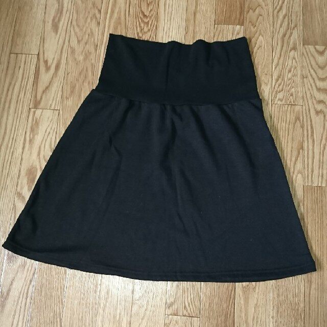 孕妇加绒半裙 高腰托腹保暖短裙日本外贸单西家