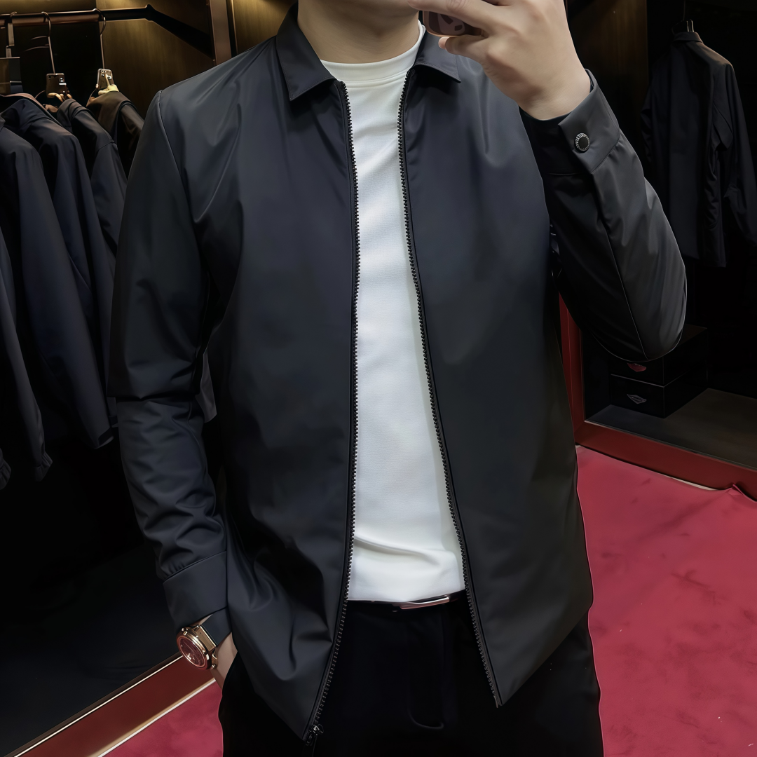 春季商务休闲男士夹克外套