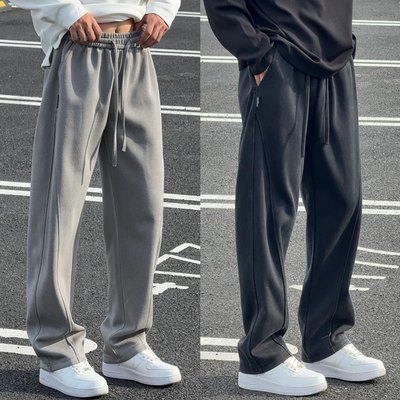 秋季裤子男款美式休闲裤运动卫裤