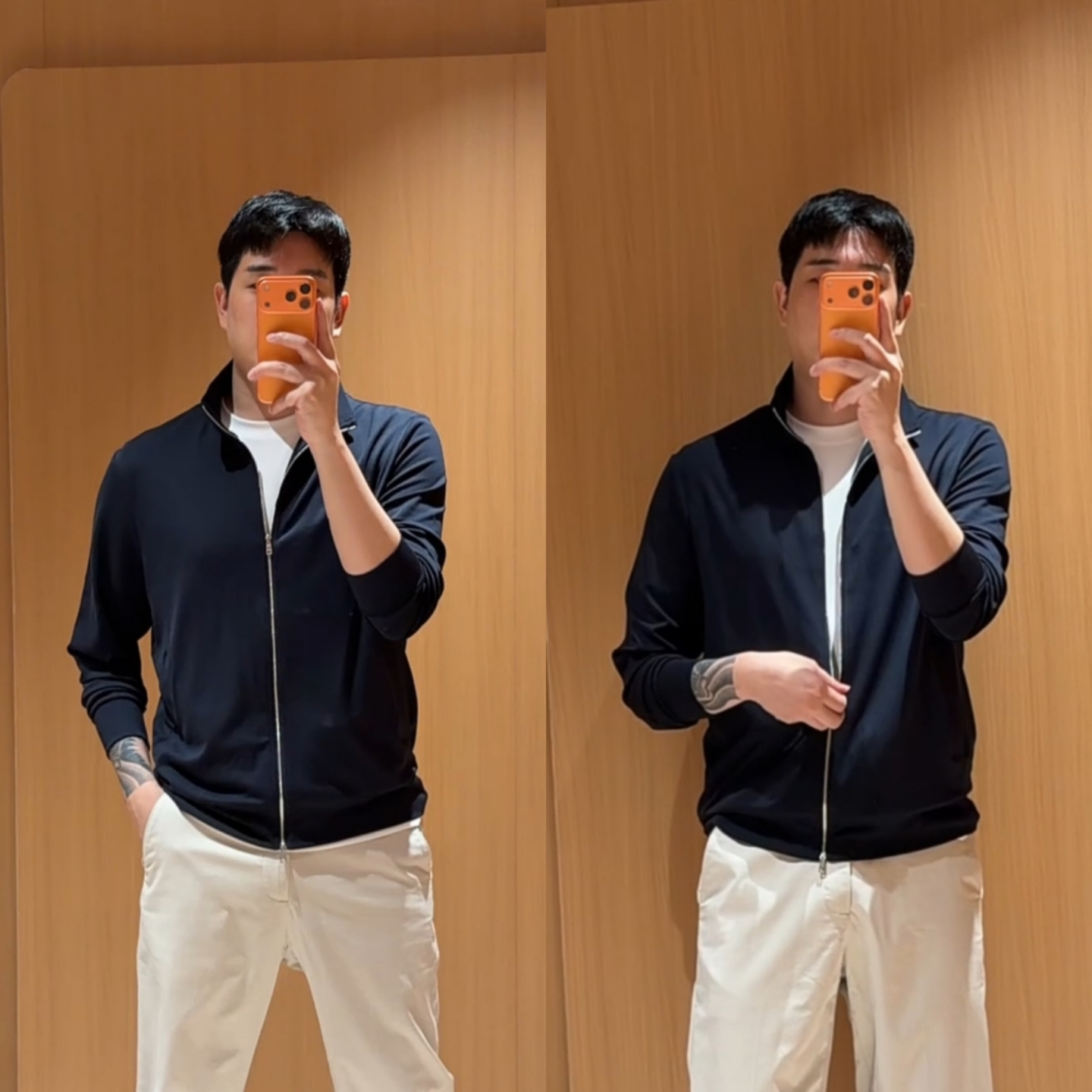超细旦羽柔棉立领薄夹克爵派尔