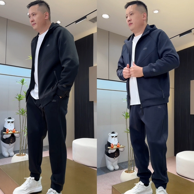 秋季男士时尚休闲运动套装