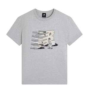 Balance NB夏季 新款 T恤AMT21568 New 男款 圆领休闲运动针织短袖