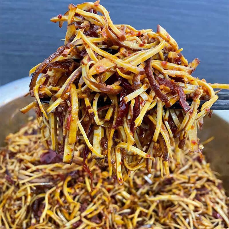 柴火烟熏豆干手工原味豆腐干湖北宜昌特产农家凉拌腊豆干丝丝即食