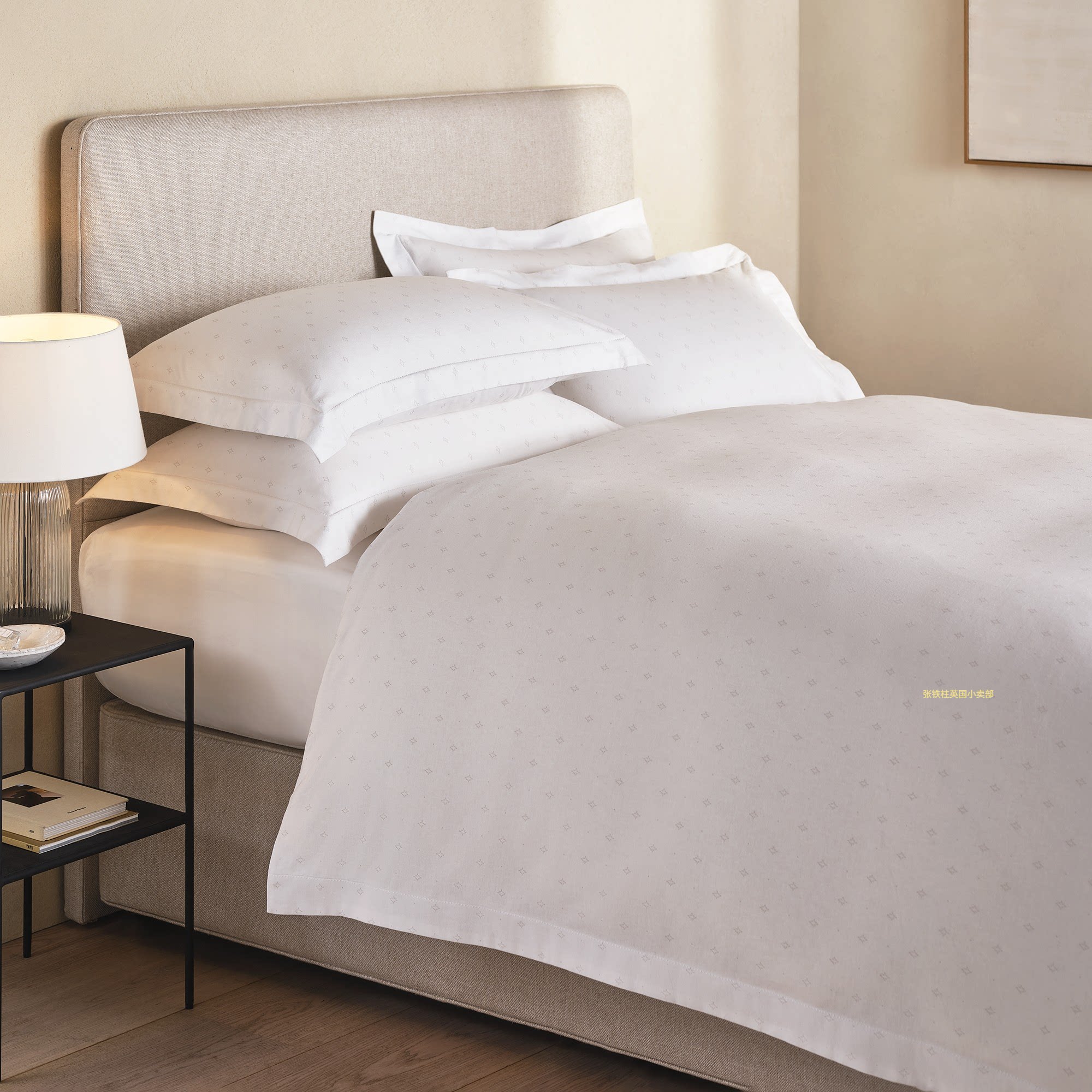 The white company英国代购棉亚麻四件套床品被套枕套透气夏秋