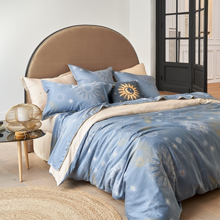 Olivier Desforges英国代购进口纯棉水洗棉四件套床笠床单轻奢