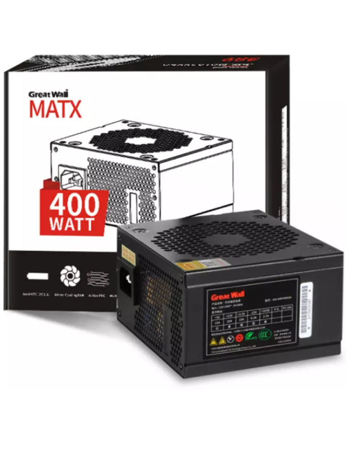 长城SFX小电源 额定220W 270W 400W GW-MATX400SA电源  静音电源 电脑硬件/显示器/电脑周边 电源 原图主图