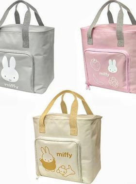 日系可爱兔子手提大容量保温袋卡通学生上班带饭加厚饭袋便当袋