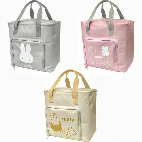 日系可爱兔子手提大容量保温袋卡通学生上班带饭加厚饭袋便当袋