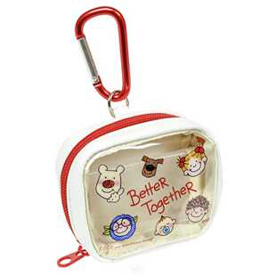 coco酱 巴巴爸爸卡通迷你小挂件包收纳包挂饰包耳机钥匙包