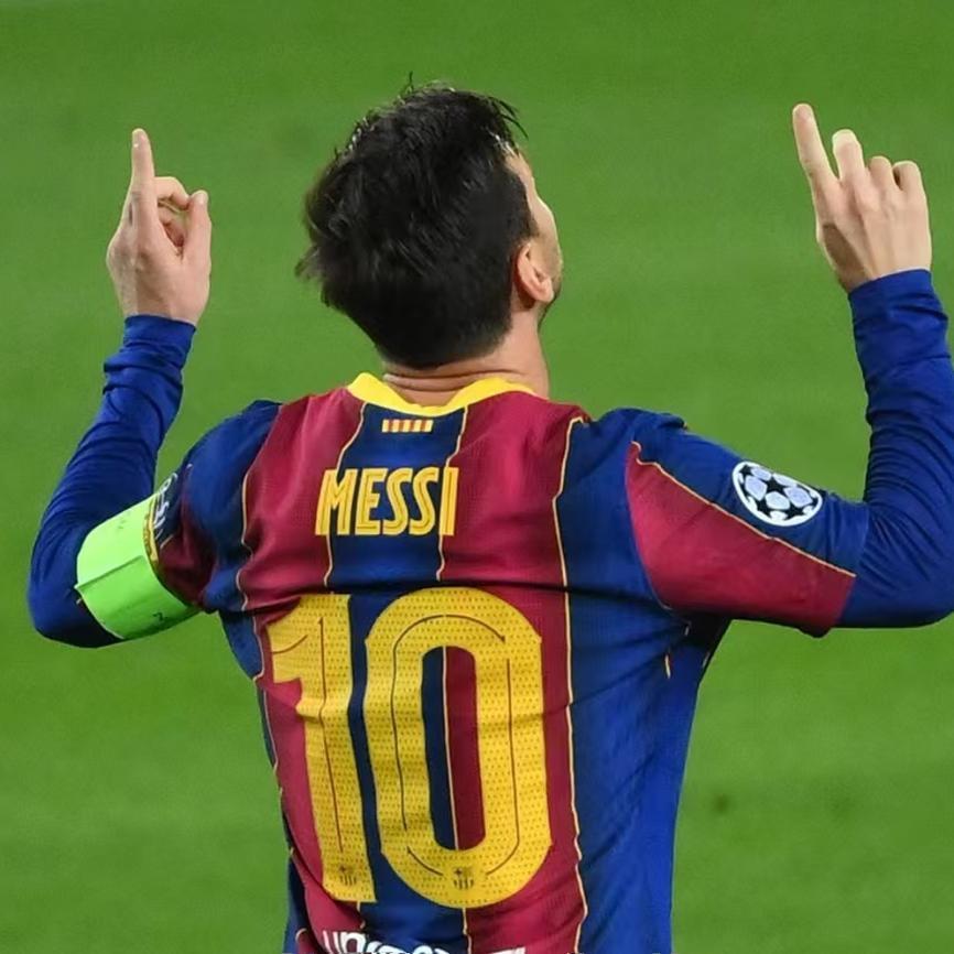 2021歐冠巴薩主場梅西球衣