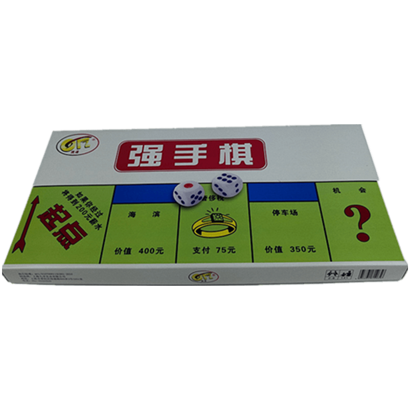 正版强手棋游戏棋大号地产富翁大亨80后怀旧成人亲子益智理财桌游