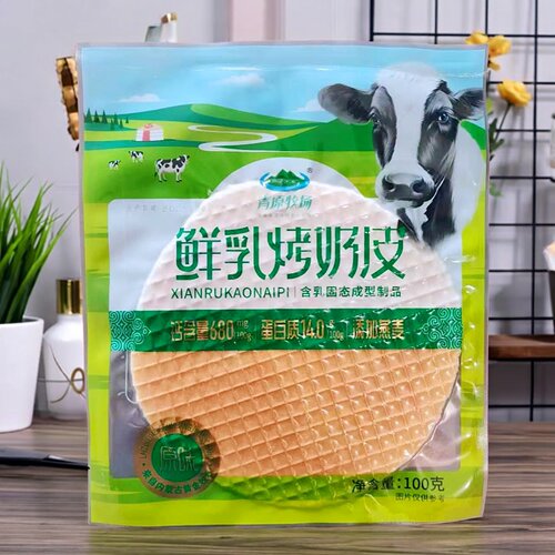 青原牧场鲜乳烤奶皮高钙