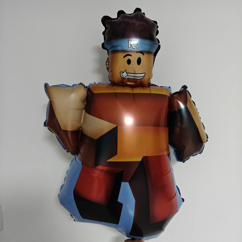 气球roblox罗布乐思主题12寸乳胶气球男孩生日派对装饰气球