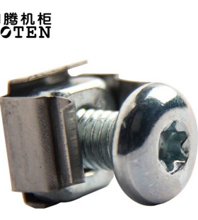 图腾（TOTEN） 图腾机柜六角梅花/内六角螺丝 M6方螺母螺钉 含丝和母 M6螺丝白色