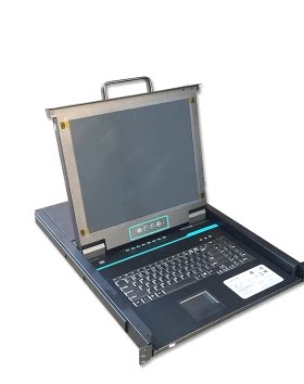 商城图腾KVM切换器-图腾机柜PDU-KVM1908 19寸液晶KVM 8口