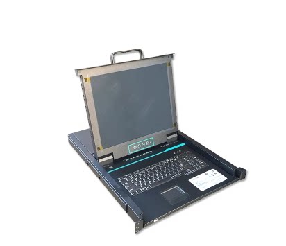 商城正品图腾KVM切换器-图腾机柜PDU-KVM1908 19寸液晶KVM 8口