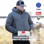 军鸟连帽棉服GEN2 COLD WXLT飞行员夹克3M新雪丽防风防水保暖棉衣