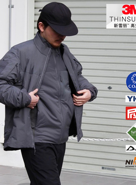 LEAF COLD WX GEN2军鸟3M棉服立领棉衣秋冬户外防风防水保暖夹克