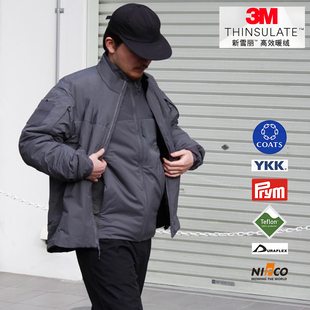 GEN2军鸟3M棉服立领棉衣秋冬户外防风防水保暖夹克 LEAF COLD